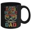 My Favorite Sledding Buddies Call Me Dad Fathers Day Mug | siriusteestore