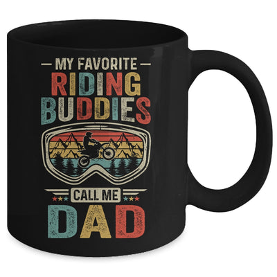 My Favorite Sledding Buddies Call Me Dad Fathers Day Mug | siriusteestore