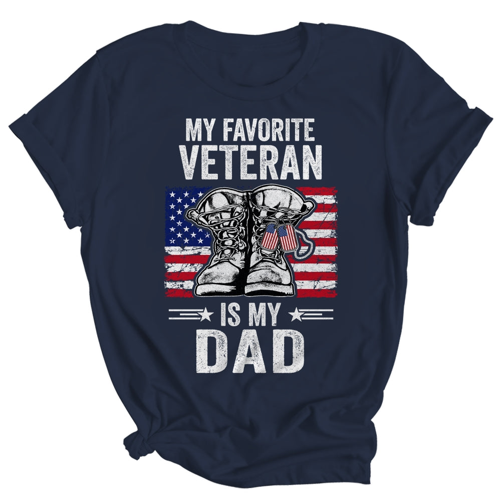 My Favorite Veteran Is My Dad Father Veterans Day Shirt & Hoodie | siriusteestore