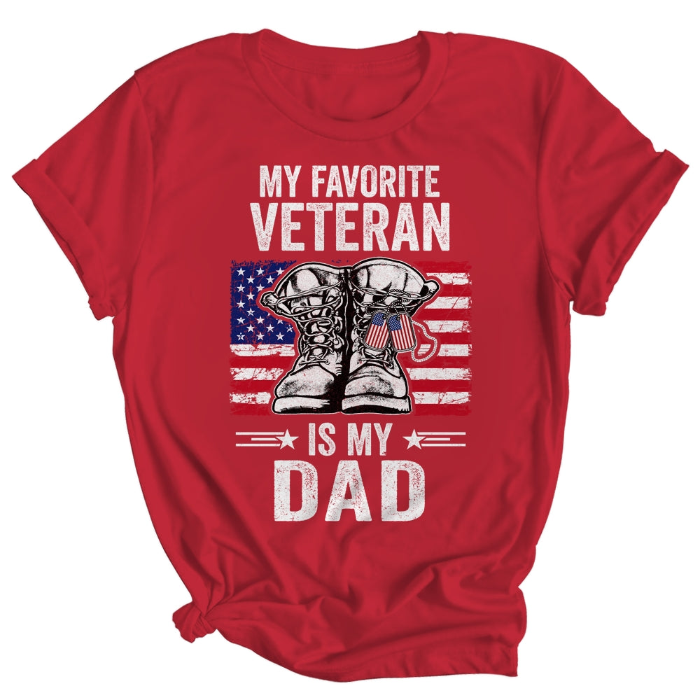 My Favorite Veteran Is My Dad Father Veterans Day Shirt & Hoodie | siriusteestore
