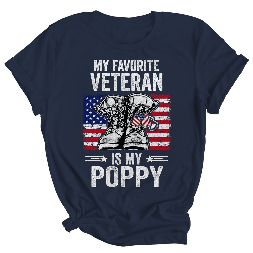 My Favorite Veteran Is My Poppy Father Veterans Day Shirt & Hoodie | siriusteestore