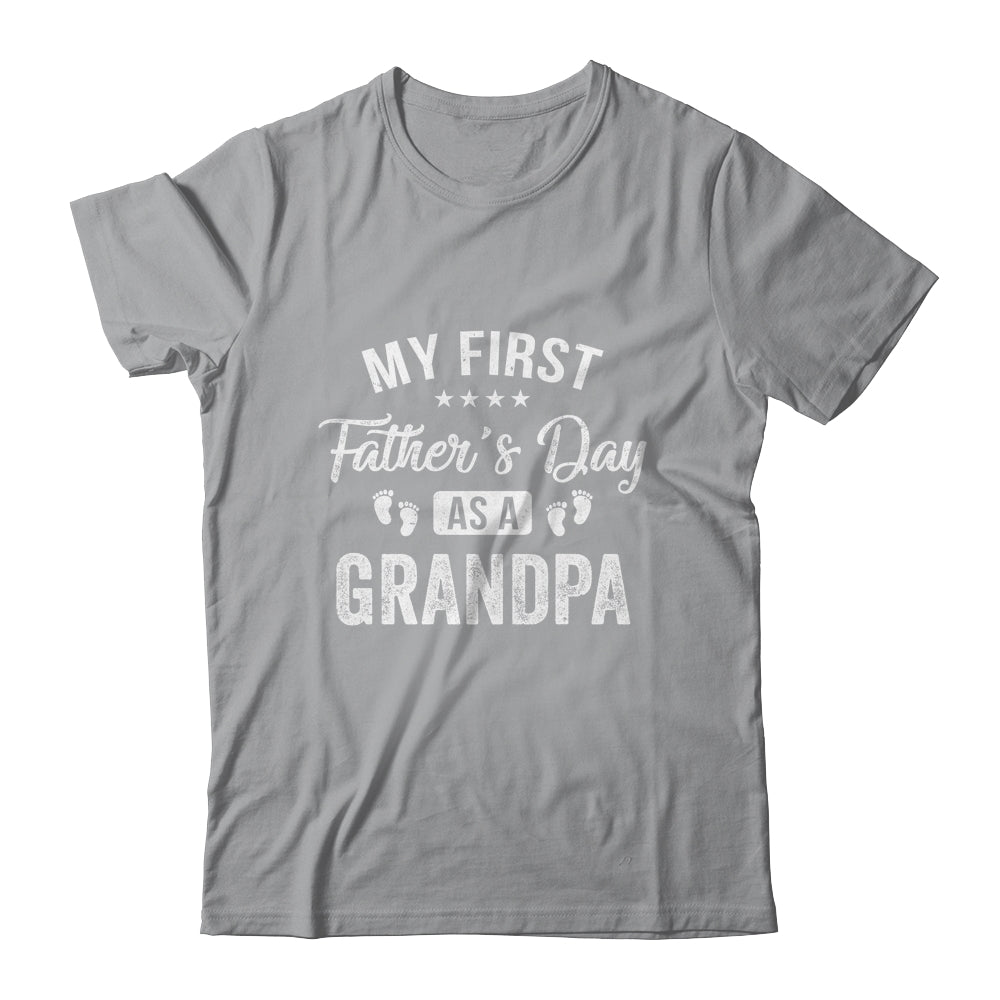My First Father's Day As A Grandpa Fathers Day Shirt & Hoodie | siriusteestore