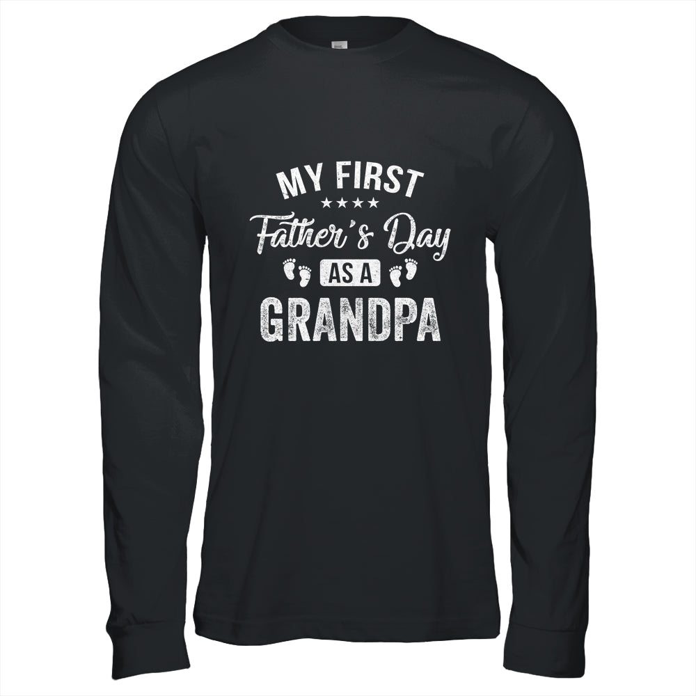 My First Father's Day As A Grandpa Fathers Day Shirt & Hoodie | siriusteestore
