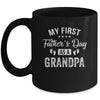 My First Father's Day As A Grandpa Fathers Day Mug | siriusteestore