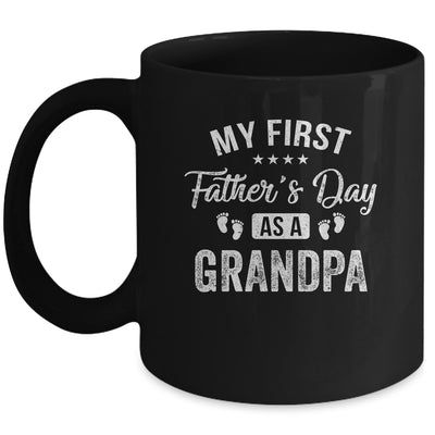 My First Father's Day As A Grandpa Fathers Day Mug | siriusteestore