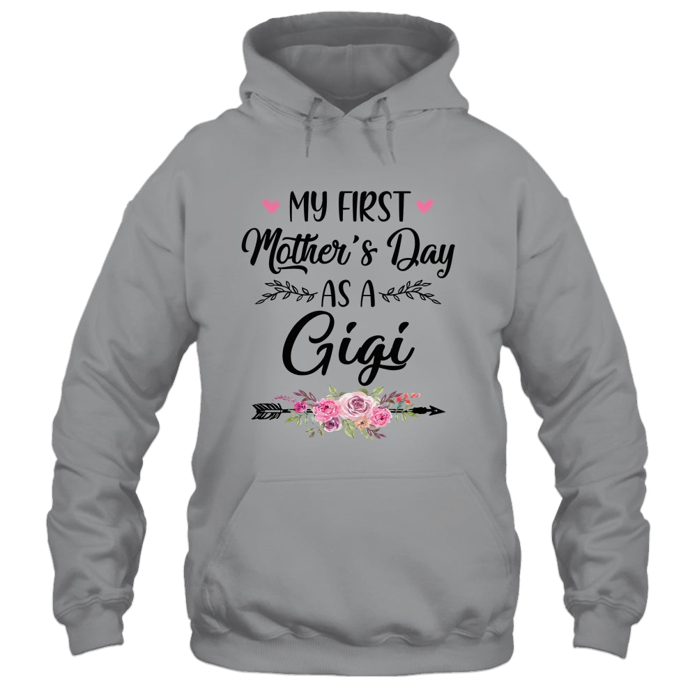 My First Mother's Day As A Gigi Mothers Day Shirt & Tank Top | siriusteestore