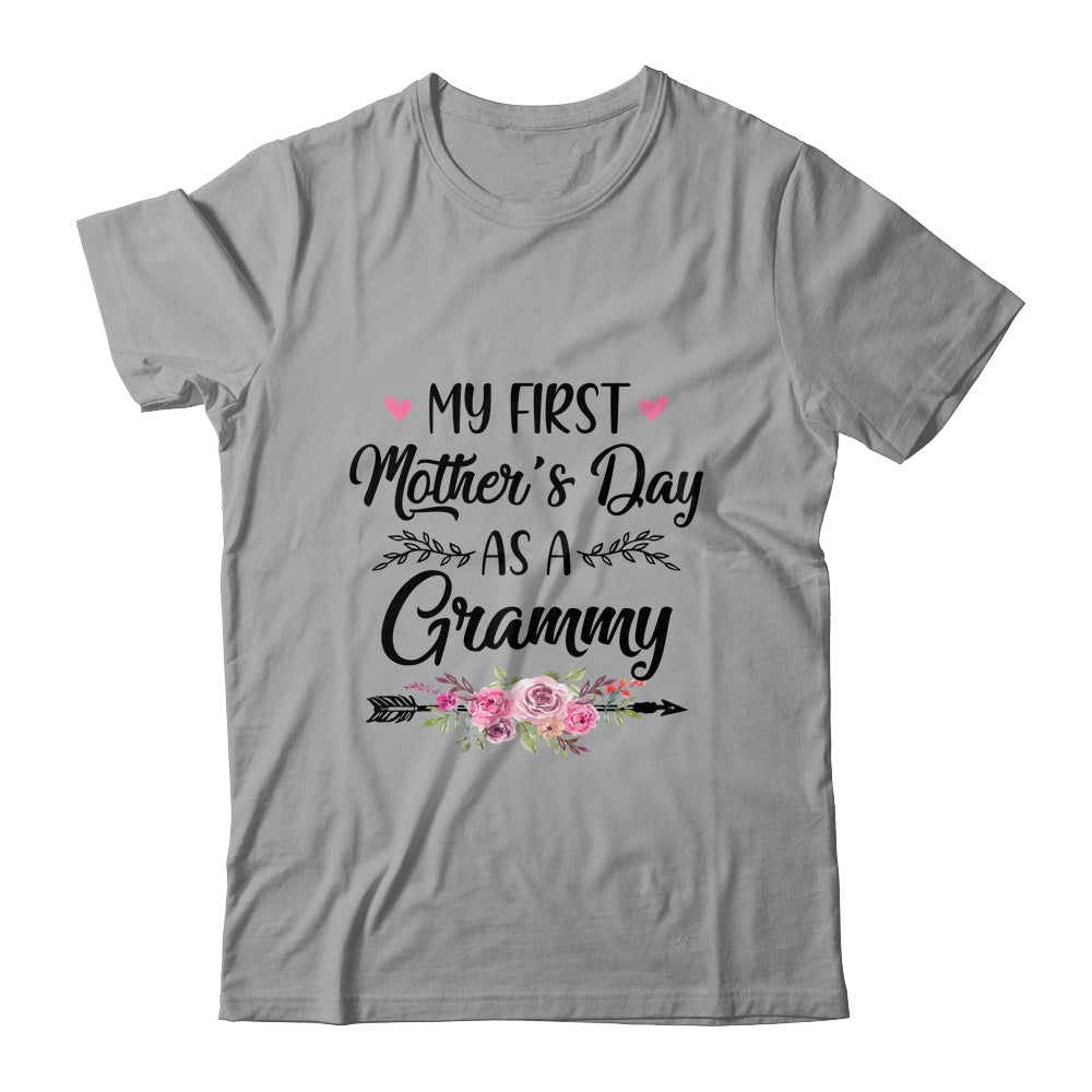 My First Mother's Day As A Grammy Mothers Day Shirt & Tank Top | siriusteestore