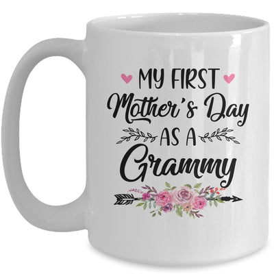 My First Mother's Day As A Grammy Mothers Day Mug | siriusteestore