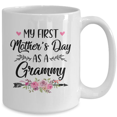 My First Mother's Day As A Grammy Mothers Day Mug | siriusteestore