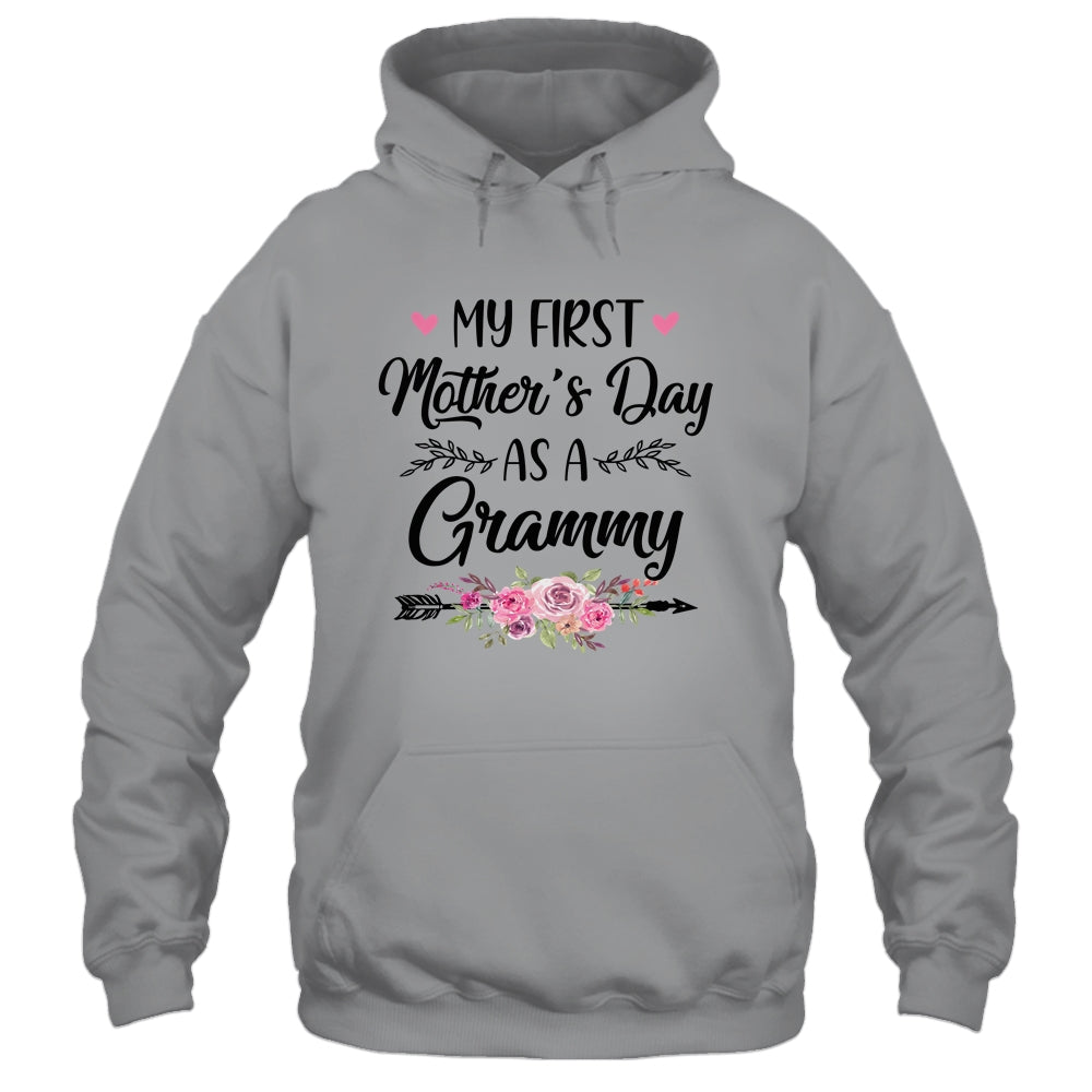 My First Mother's Day As A Grammy Mothers Day Shirt & Tank Top | siriusteestore