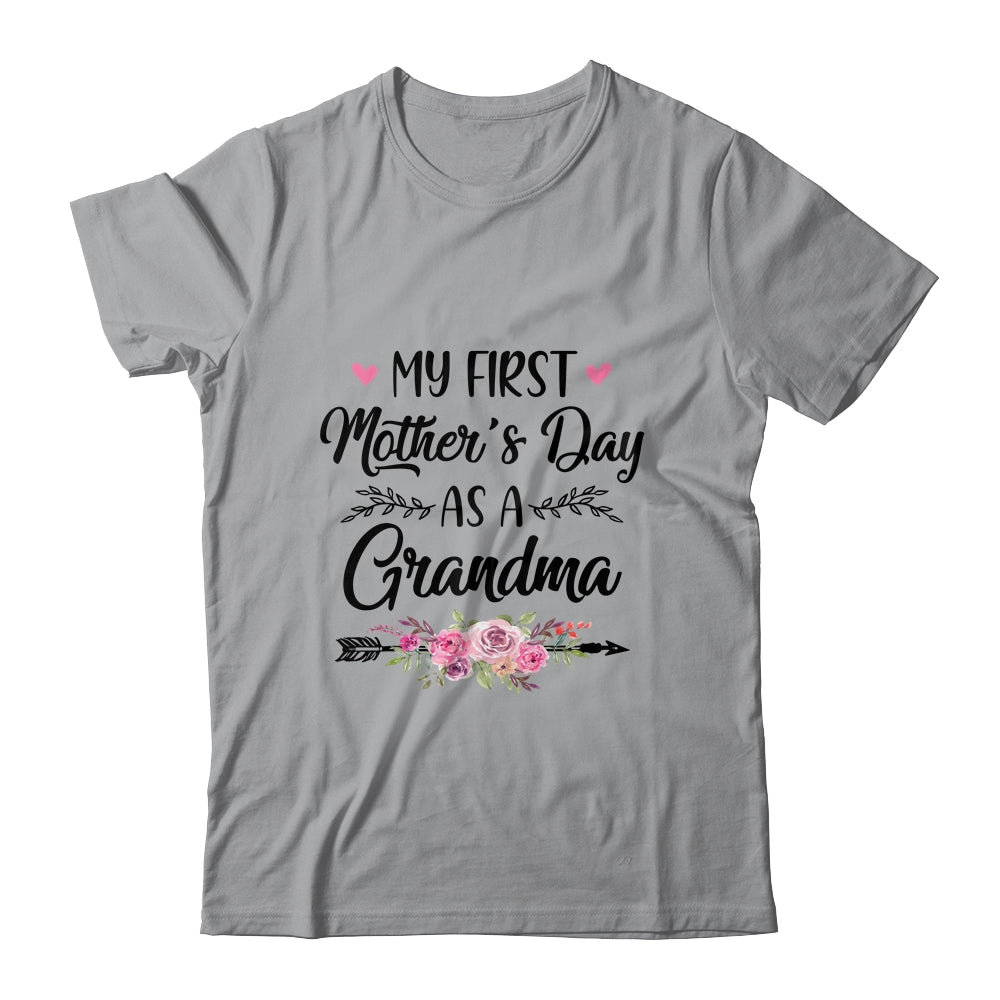 My First Mother's Day As A Grandma Mothers Day Shirt & Tank Top | siriusteestore