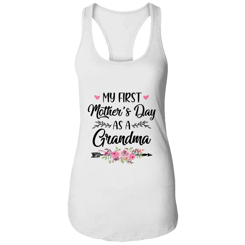 My First Mother's Day As A Grandma Mothers Day Shirt & Tank Top | siriusteestore