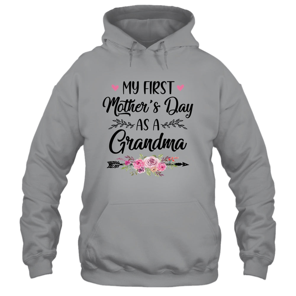 My First Mother's Day As A Grandma Mothers Day Shirt & Tank Top | siriusteestore
