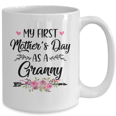 My First Mother's Day As A Granny Mothers Day Mug | siriusteestore