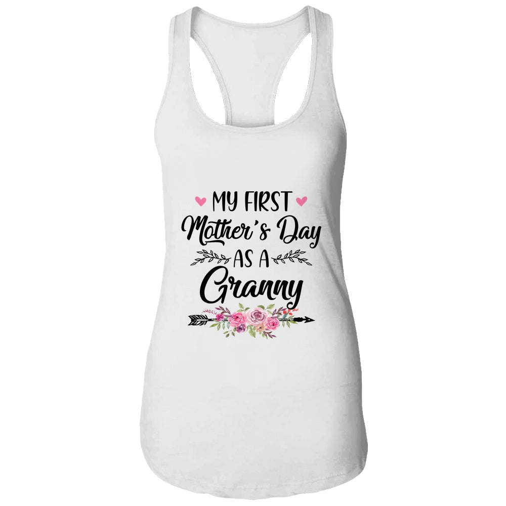 My First Mother's Day As A Granny Mothers Day Shirt & Tank Top | siriusteestore