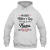 My First Mother's Day As A Nana Mothers Day Shirt & Tank Top | siriusteestore