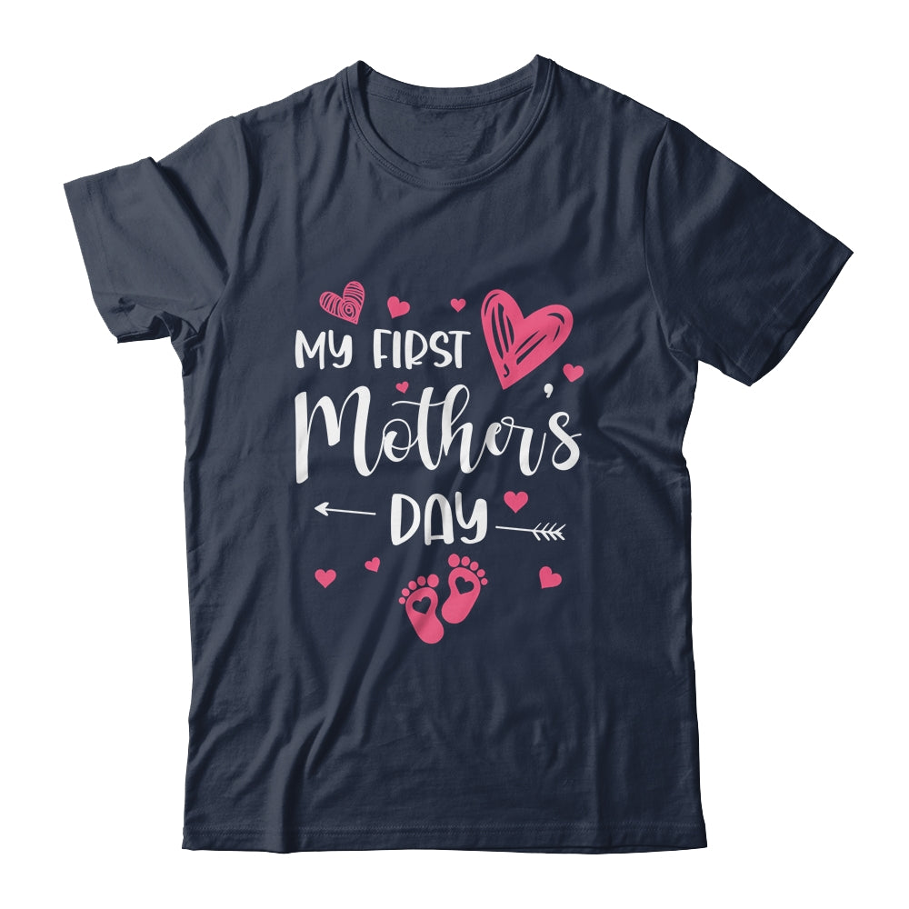 My First Mothers Day Pregnancy Announcement Mom Shirt & Hoodie | siriusteestore
