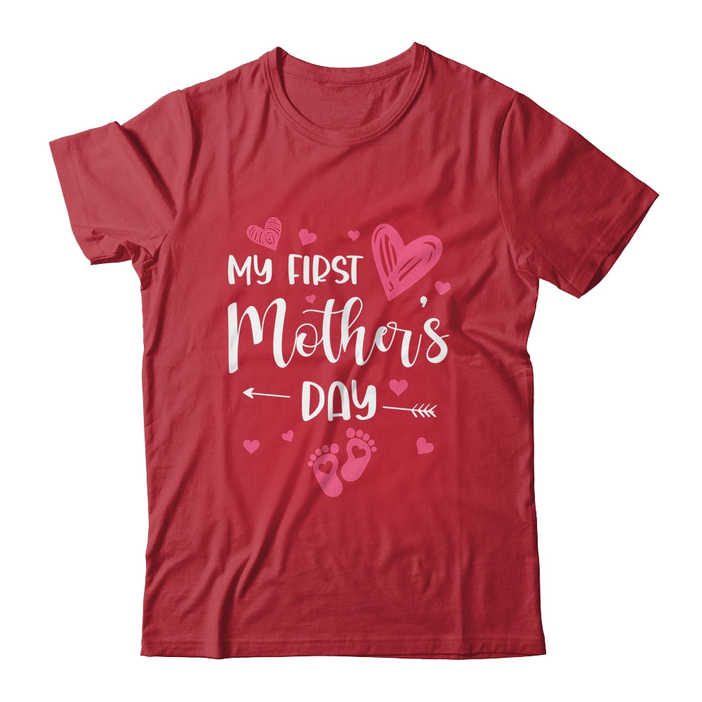 My First Mothers Day Pregnancy Announcement Mom Shirt & Hoodie | siriusteestore