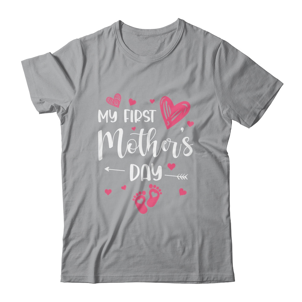 My First Mothers Day Pregnancy Announcement Mom Shirt & Hoodie | siriusteestore