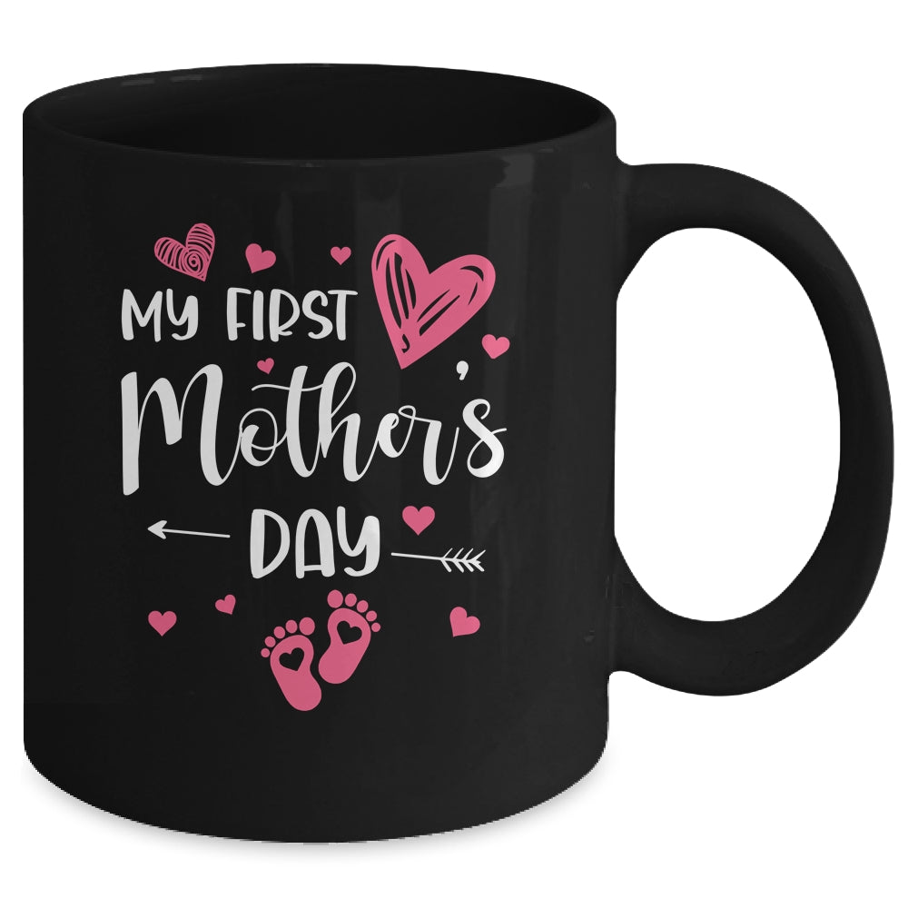 My First Mothers Day Pregnancy Announcement Mom Mug | siriusteestore