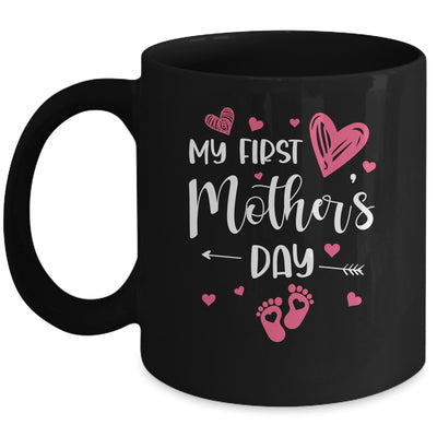 My First Mothers Day Pregnancy Announcement Mom Mug | siriusteestore