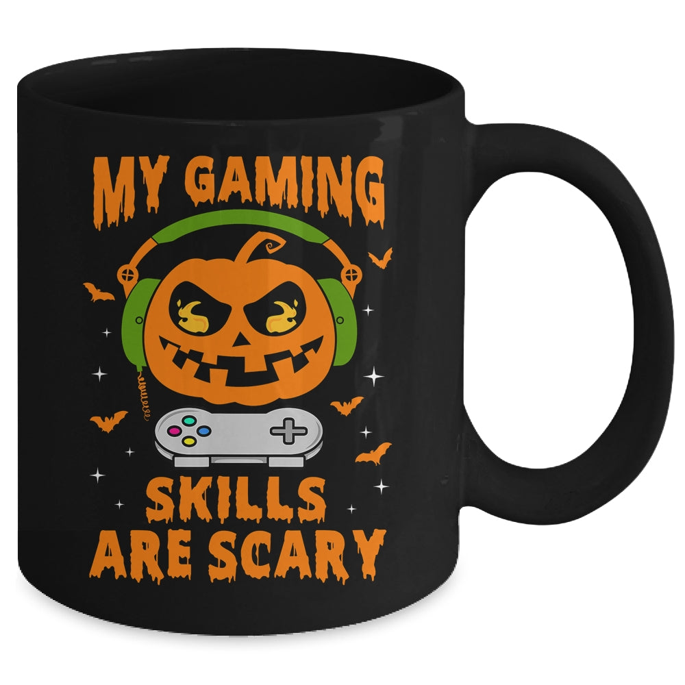 My Gaming Skills Are Scary Halloween For Gamer Funny Mug | siriusteestore