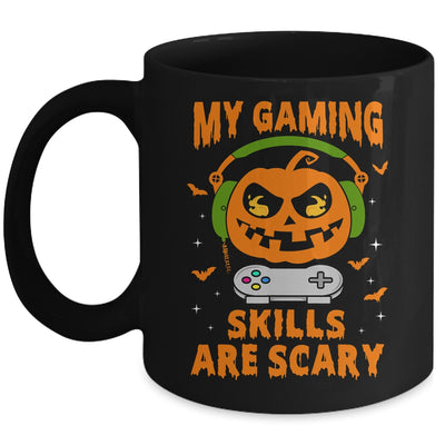 My Gaming Skills Are Scary Halloween For Gamer Funny Mug | siriusteestore