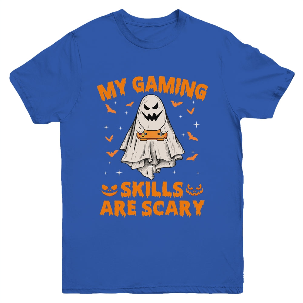 My Gaming Skills Are Scary Halloween For Men Women Kids Youth Shirt | siriusteestore