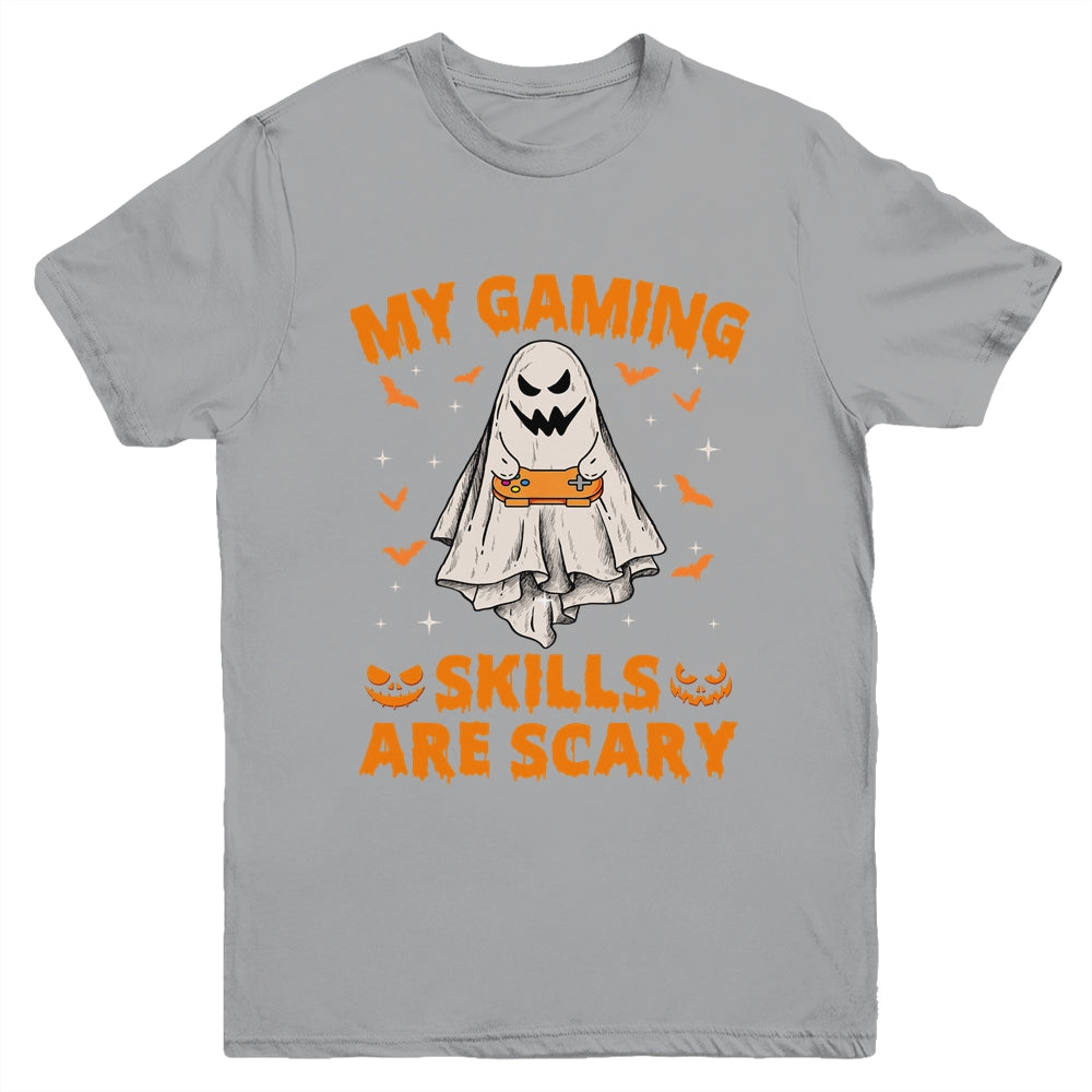 My Gaming Skills Are Scary Halloween For Men Women Kids Youth Shirt | siriusteestore