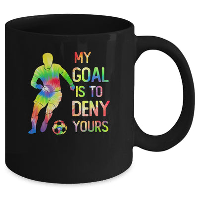 My Goal Deny Yours Goalie Soccer Player Sports Futbol Keeper Mug | siriusteestore