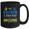 My Godson Down Right Awesome Down Syndrome Awareness Mug | siriusteestore