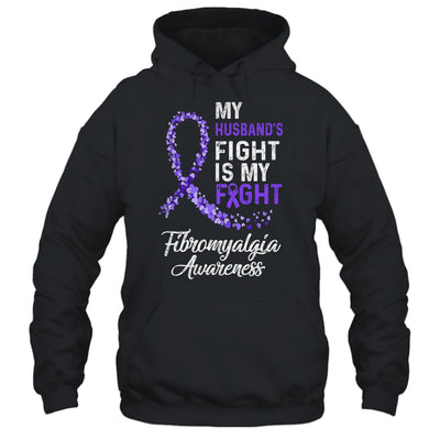 My Husbands Fight Is My Fight Fibromyalgia Cancer Awareness Shirt & Hoodie | siriusteestore