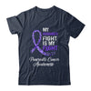 My Husbands Fight Is My Fight Pancreatic Cancer Awareness Shirt & Hoodie | siriusteestore