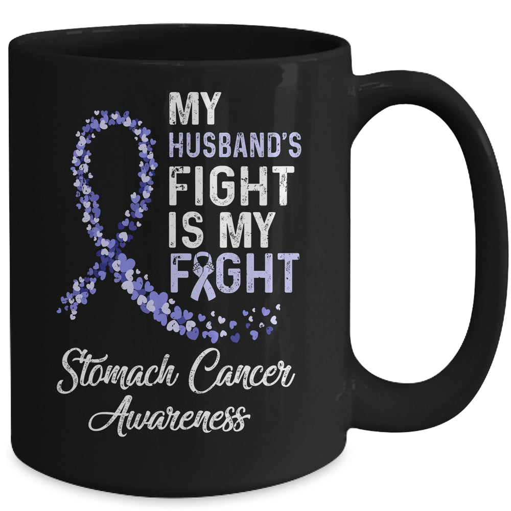 My Husbands Fight Is My Fight Sarcoma Cancer Awareness Mug | siriusteestore