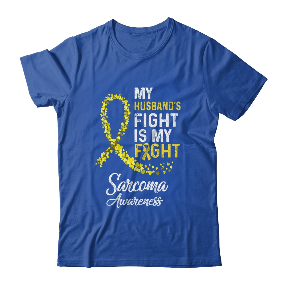 My Husbands Fight Is My Fight Stomach Cancer Awareness Shirt & Hoodie | siriusteestore