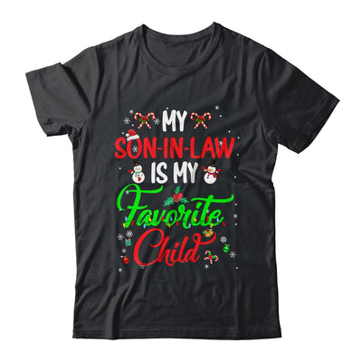 My Son In Law Is My Favorite Child From Mother In Law Xmas Shirt & Sweatshirt | siriusteestore