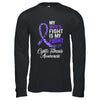 My Wifes Fight Is My Fight Cystic Fibrosis Awareness Shirt & Hoodie | siriusteestore