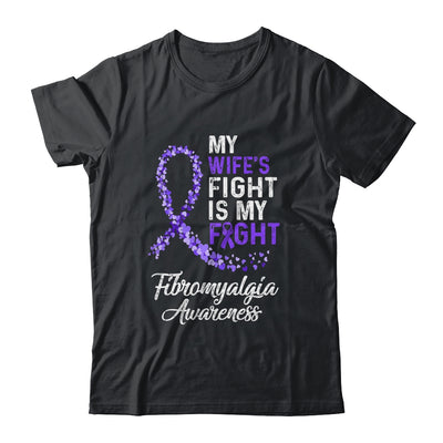 My Wifes Fight Is My Fight Fibromyalgia Cancer Awareness Shirt & Hoodie | siriusteestore