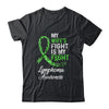 My Wifes Fight Is My Fight Lymphoma Cancer Awareness Shirt & Hoodie | siriusteestore