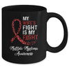 My Wifes Fight Is My Fight Multiple Myeloma Awareness Mug | siriusteestore