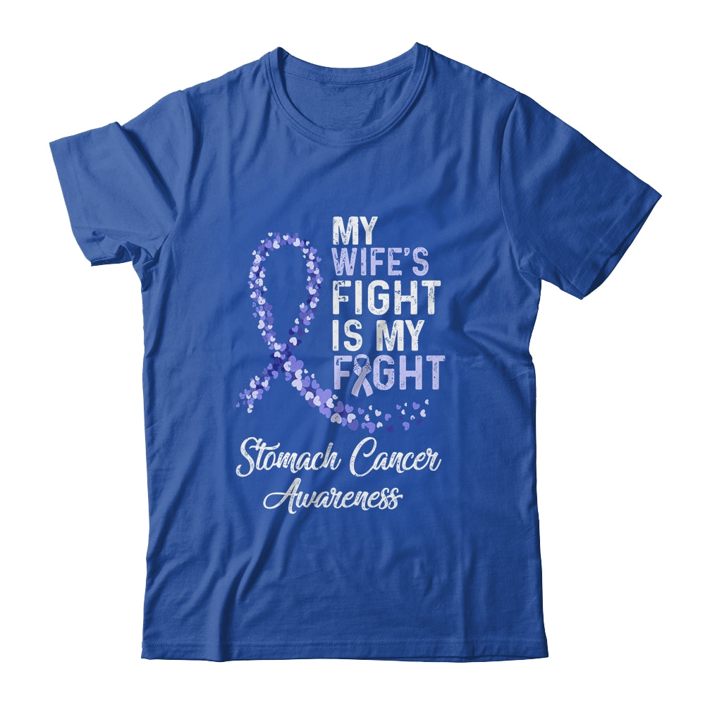 My Wifes Fight Is My Fight Stomach Cancer Awareness Shirt & Hoodie | siriusteestore