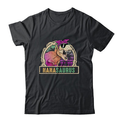 Nana Saurus Nanasaurus T Rex Dinosaur Family Matching Shirt & Hoodie | siriusteestore