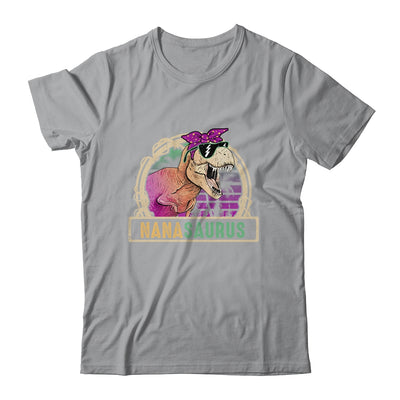 Nana Saurus Nanasaurus T Rex Dinosaur Family Matching Shirt & Hoodie | siriusteestore