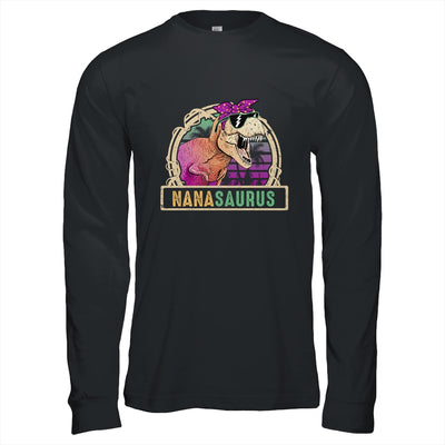 Nana Saurus Nanasaurus T Rex Dinosaur Family Matching Shirt & Hoodie | siriusteestore