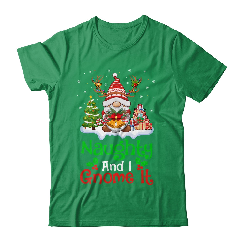 Naughty And I Gnome It Funny Gnome Christmas Family Shirt & Sweatshirt | siriusteestore