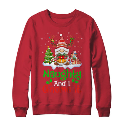 Naughty And I Gnome It Funny Gnome Christmas Family Shirt & Sweatshirt | siriusteestore