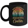 Never Underestimate An Old Man With A Guitar Player Vintage Mug | siriusteestore