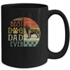 Newfoundland Best Dog Dad Ever Vintage Father's Day Retro Mug | siriusteestore