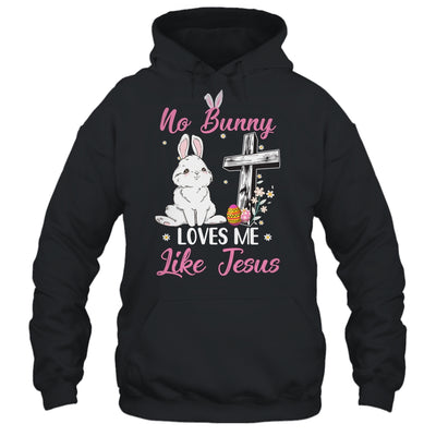 No Bunny Loves Me Like Jesus Easter Christian Religious Shirt & Tank Top | siriusteestore