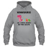 Nonnasaurus Like A Normal Grandma But More Awesome Nonna Shirt & Hoodie | teecentury